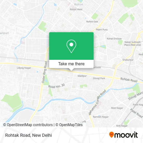 Rohtak Road map