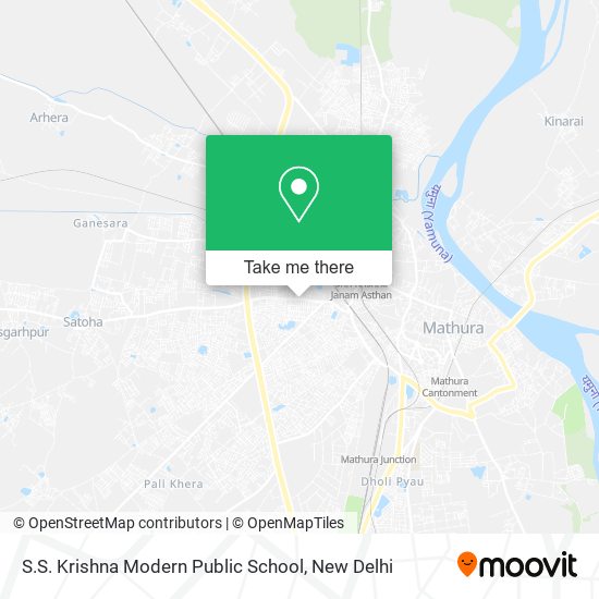 S.S. Krishna Modern Public School map