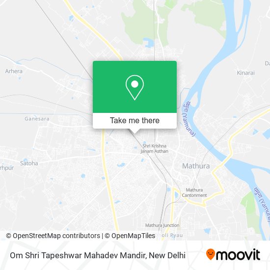 Om Shri Tapeshwar Mahadev Mandir map
