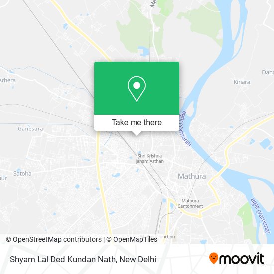 Shyam Lal Ded Kundan Nath map