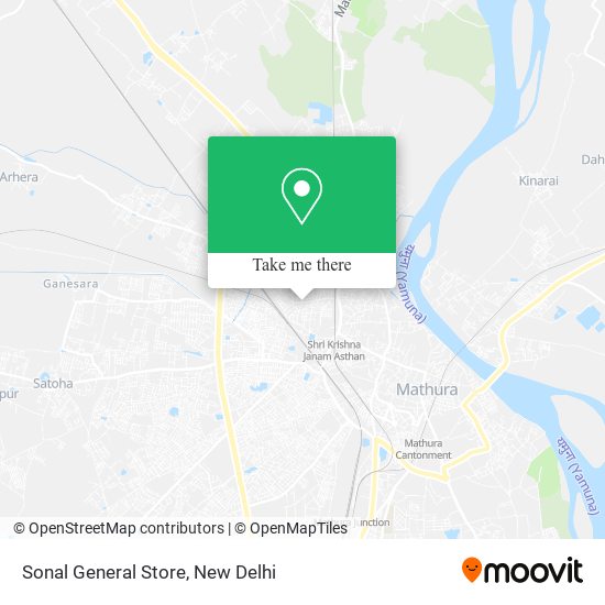 Sonal General Store map