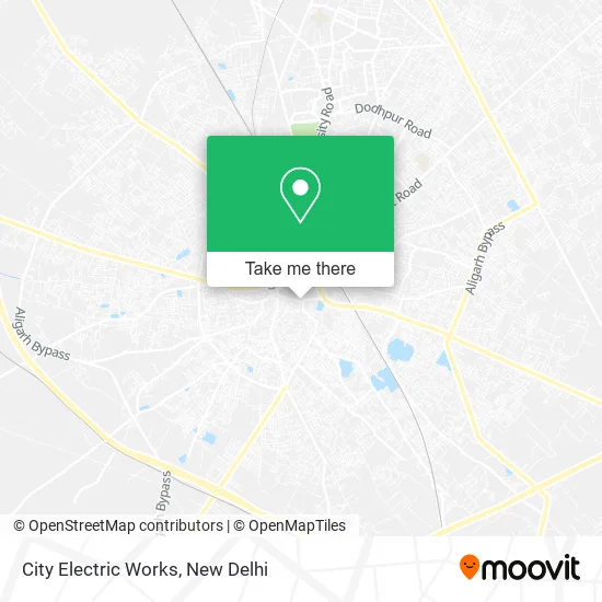 City Electric Works map