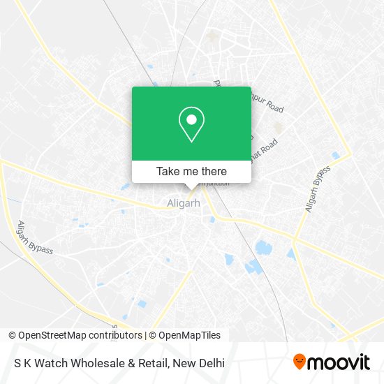 S K Watch Wholesale & Retail map