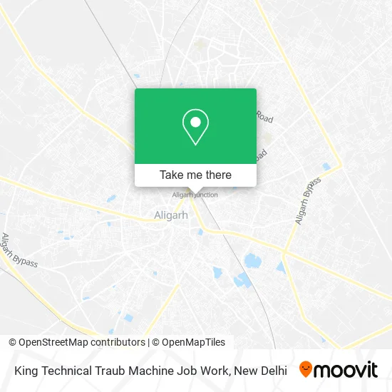 King Technical Traub Machine Job Work map