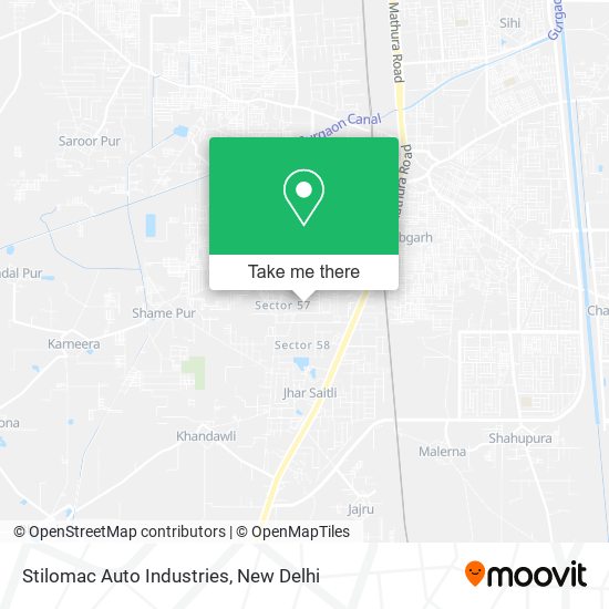 Stilomac Auto Industries map