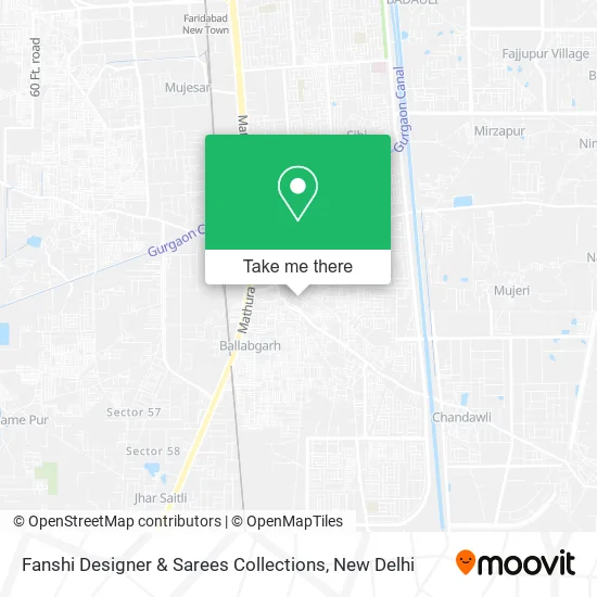 Fanshi Designer & Sarees Collections map