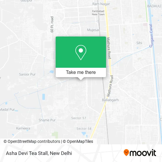 Asha Devi Tea Stall map