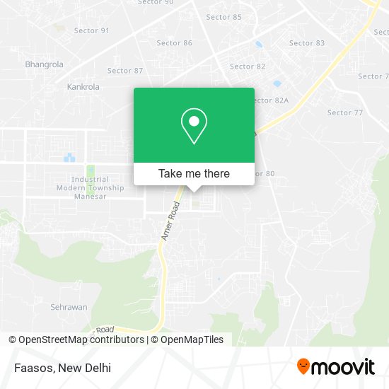 Faasos map