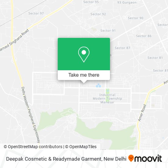 Deepak Cosmetic & Readymade Garment map
