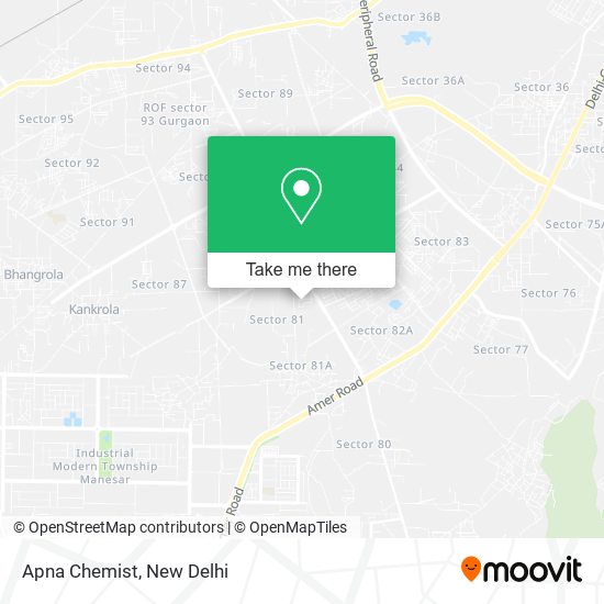 Apna Chemist map