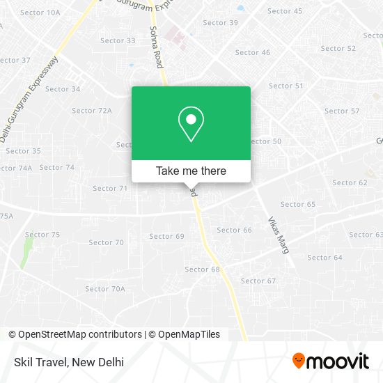 Skil Travel map