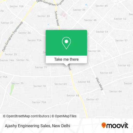 Ajashy Engineering Sales map
