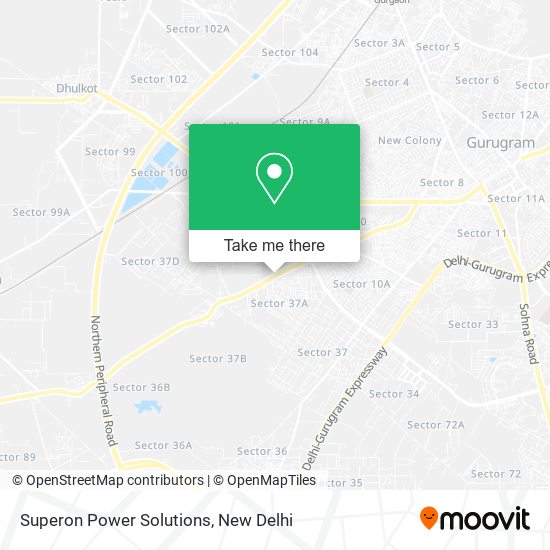 Superon Power Solutions map