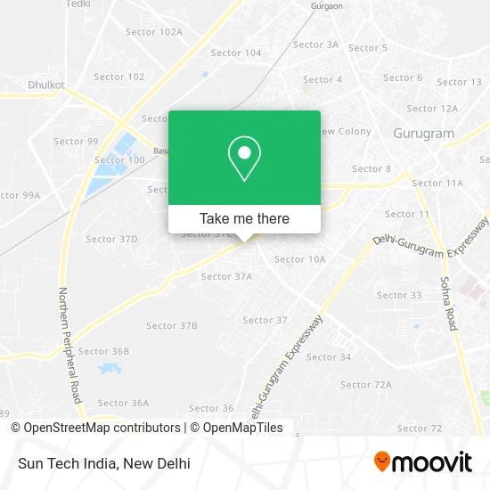 Sun Tech India map