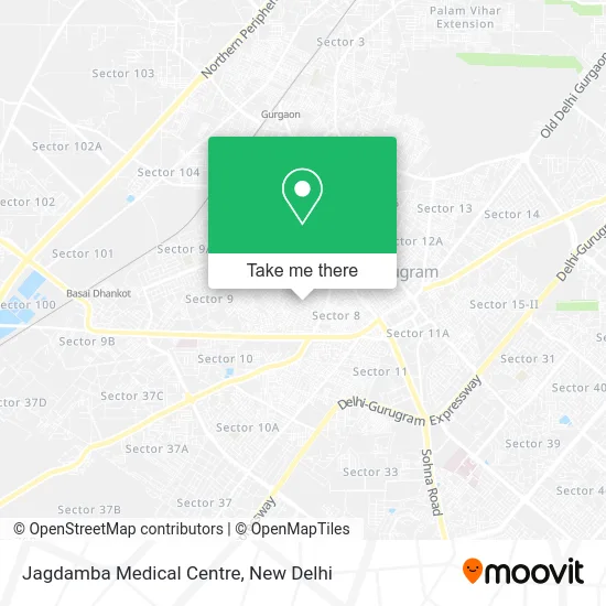 Jagdamba Medical Centre map