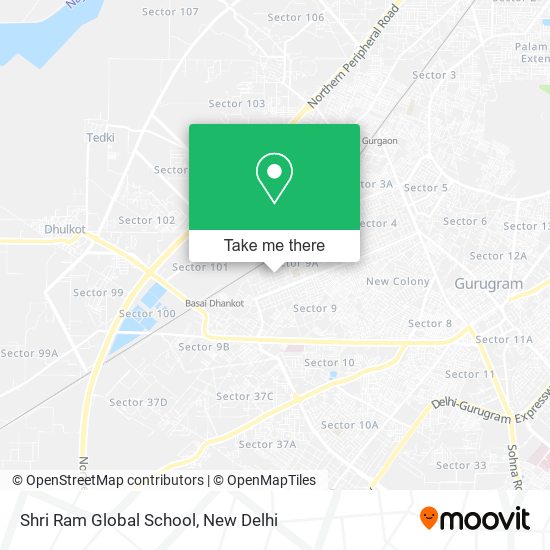 Shri Ram Global School map