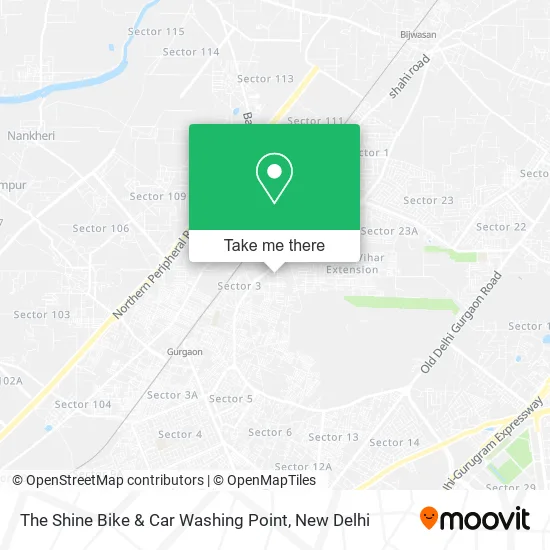 The Shine Bike & Car Washing Point map