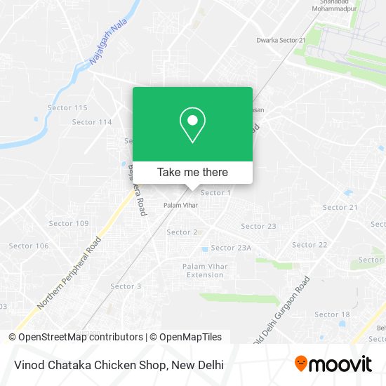 Vinod Chataka Chicken Shop map