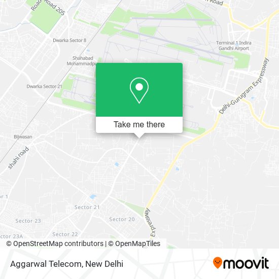 Aggarwal Telecom map