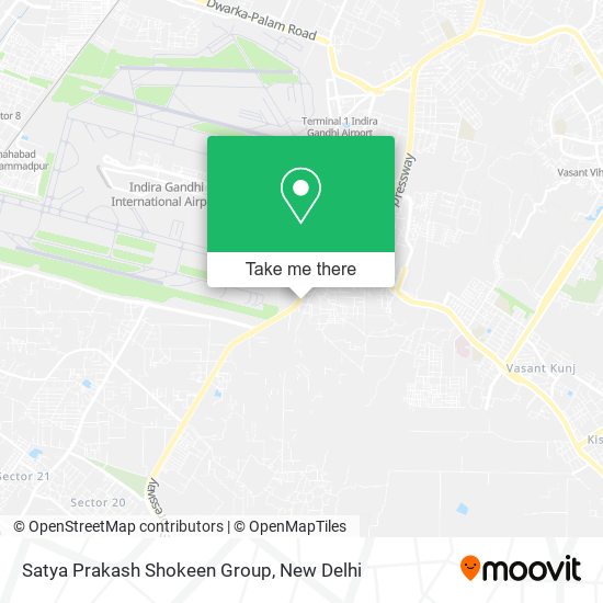 Satya Prakash Shokeen Group map
