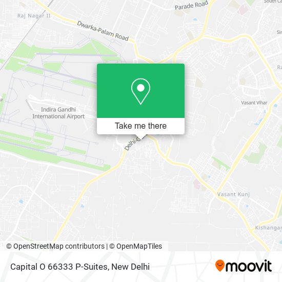 Capital O 66333 P-Suites map