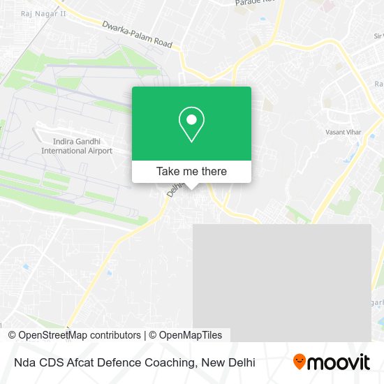 Nda CDS Afcat Defence Coaching map