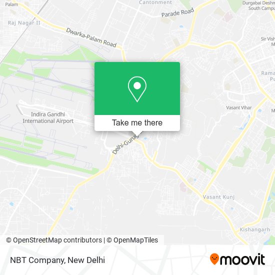 NBT Company map