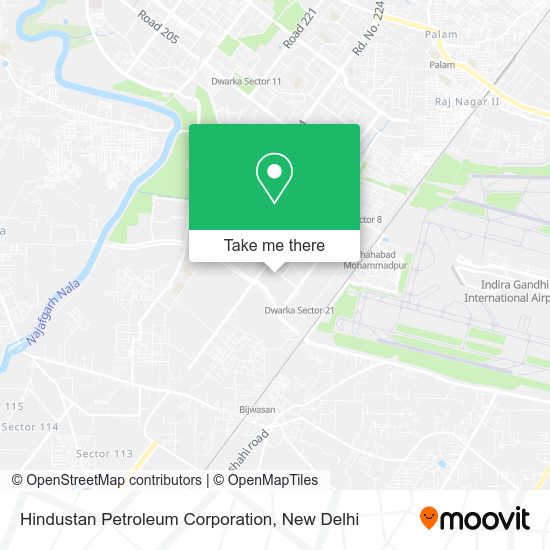 Hindustan Petroleum Corporation map