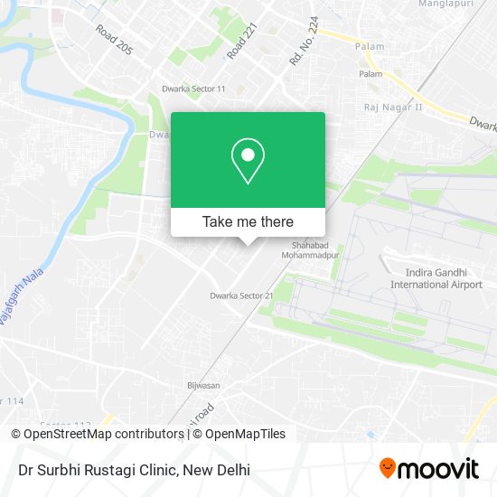 Dr Surbhi Rustagi Clinic map