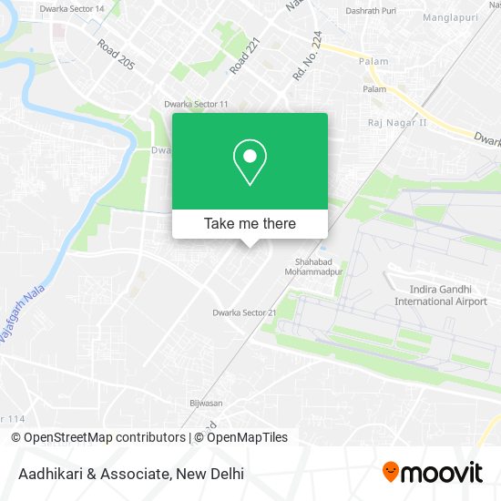 Aadhikari & Associate map