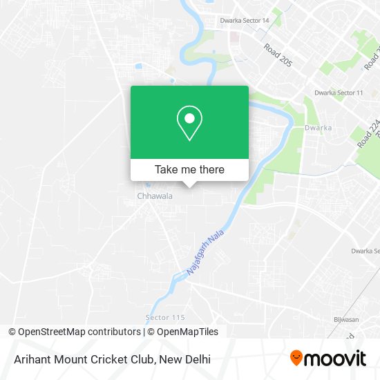 Arihant Mount Cricket Club map
