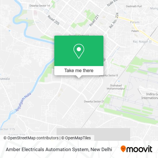 Amber Electricals Automation System map