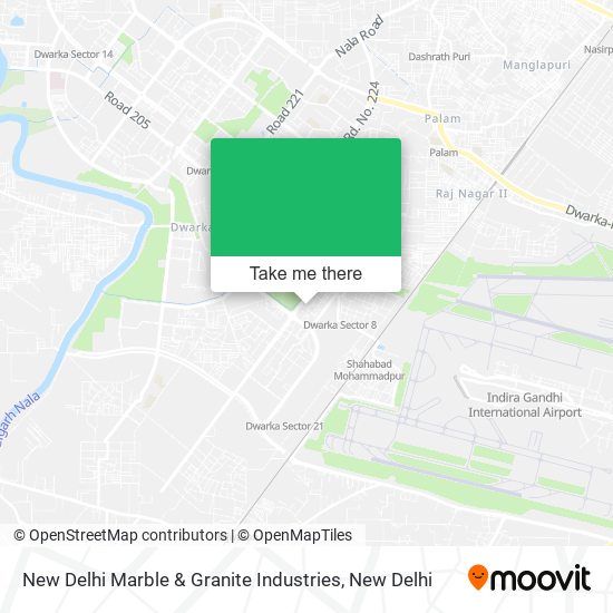 New Delhi Marble & Granite Industries map