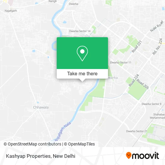 Kashyap Properties map