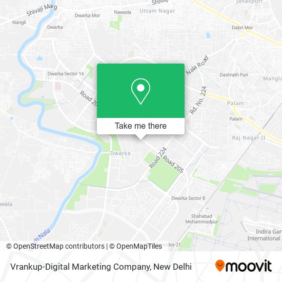 Vrankup-Digital Marketing Company map