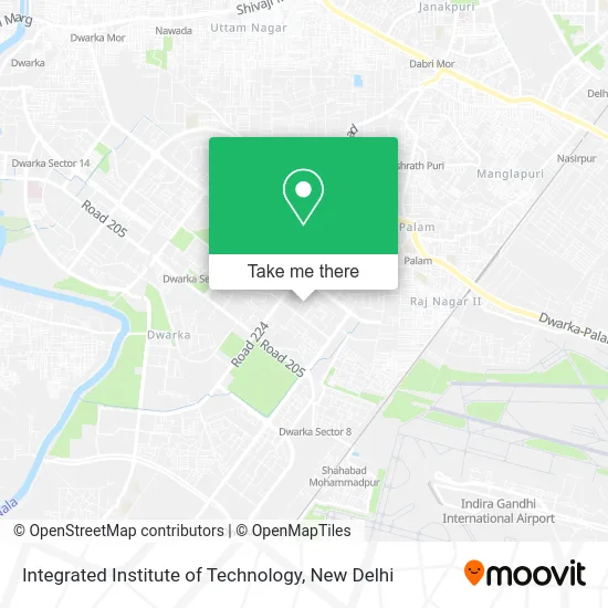 Integrated Institute of Technology map