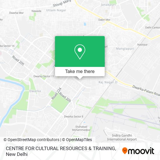 CENTRE FOR CULTURAL RESOURCES & TRAINING map
