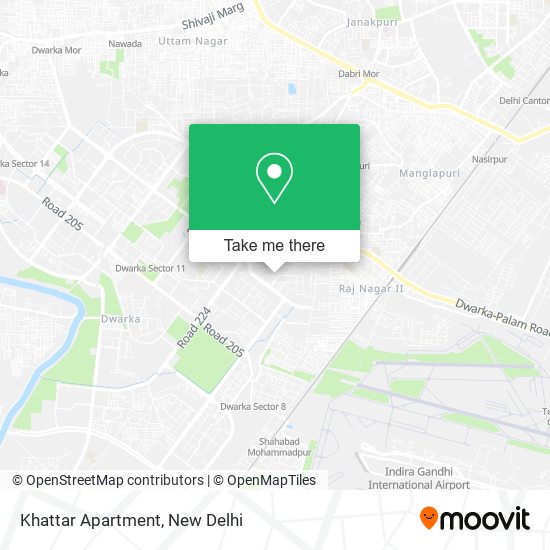 Khattar Apartment map