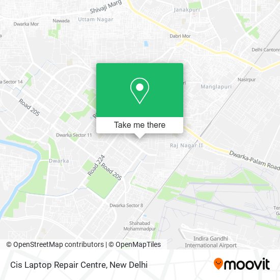 Cis Laptop Repair Centre map