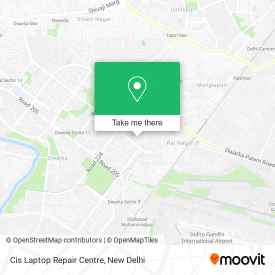 Cis Laptop Repair Centre map