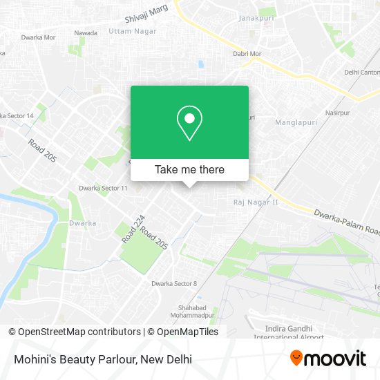 Mohini's Beauty Parlour map