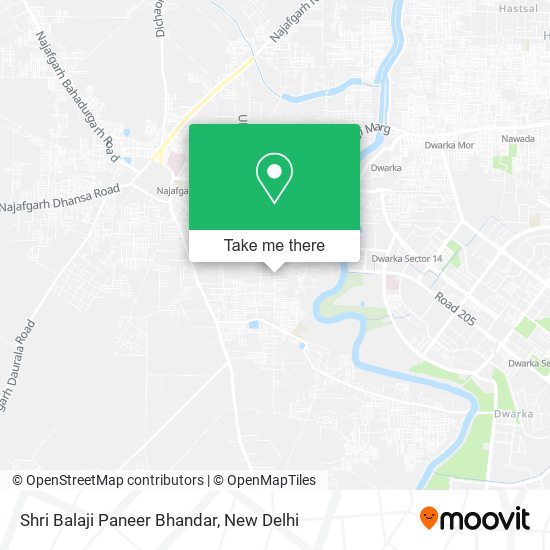Shri Balaji Paneer Bhandar map