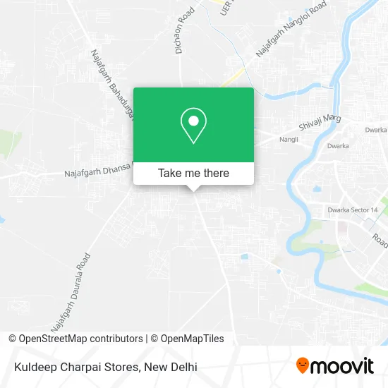 Kuldeep Charpai Stores map