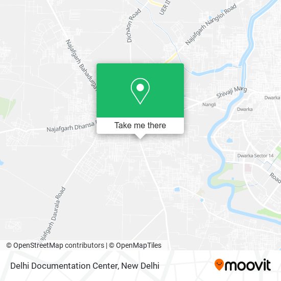 Delhi Documentation Center map