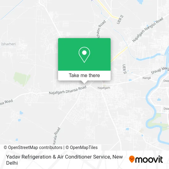 Yadav Refrigeration & Air Conditioner Service map