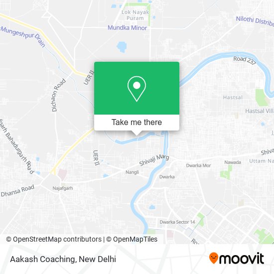 Aakash Coaching map