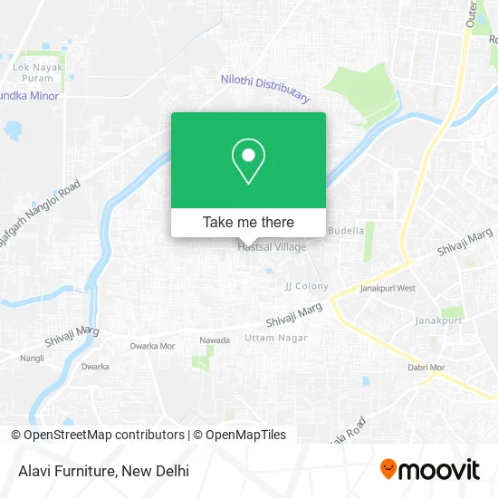 Alavi Furniture map