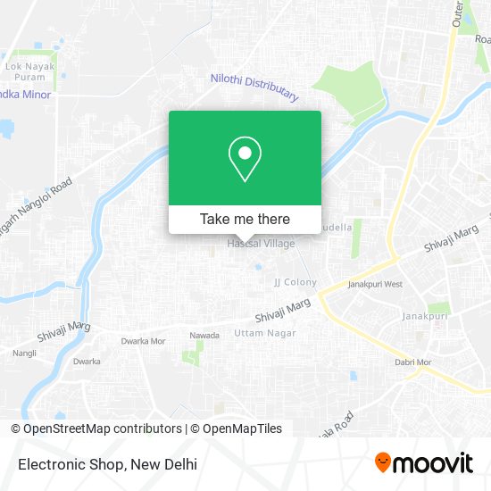 Electronic Shop map