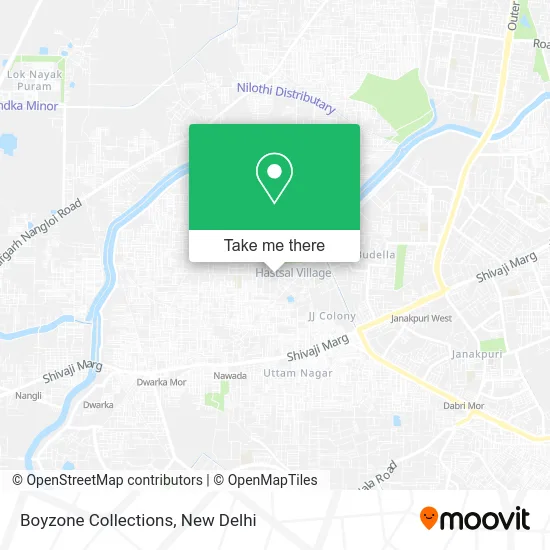 Boyzone Collections map