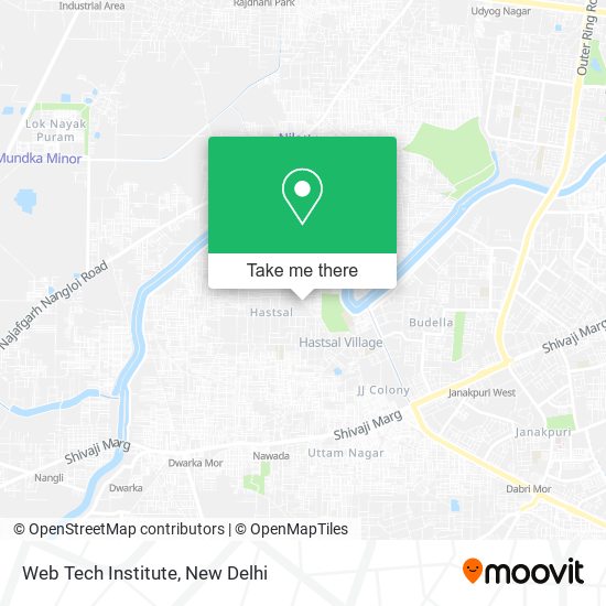 Web Tech Institute map